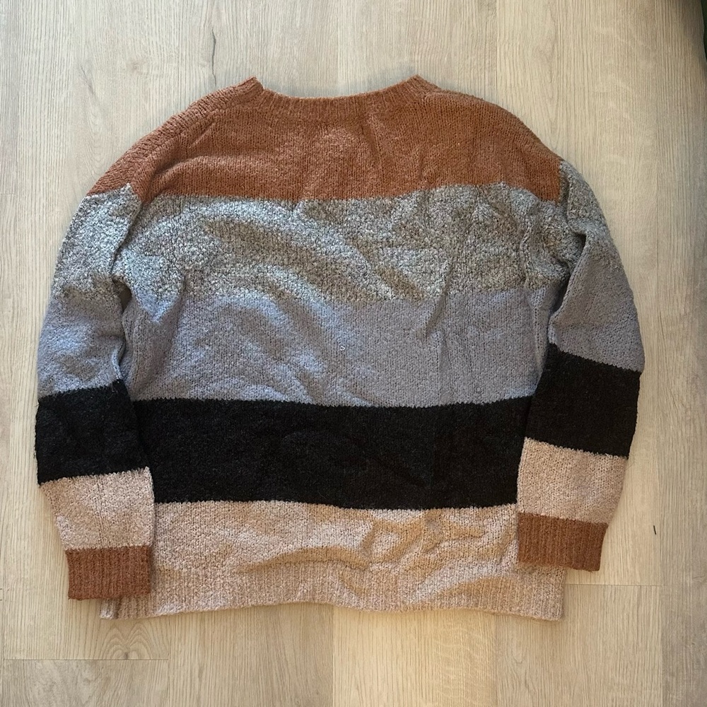 Cozy Multicolor Striped Sweater